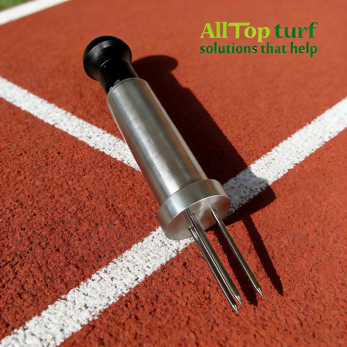 Synthetic Track Thickness Tester - Professional 0-50mm turf measurement tool with 1mm precision and 3 stainless steel probes