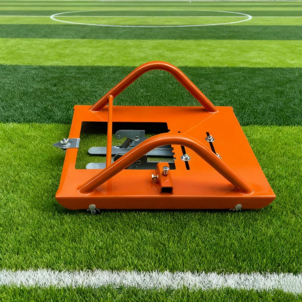 Professional Artificial Grass Line Cutter - Heavy-duty turf cutting tool for precise white line installation