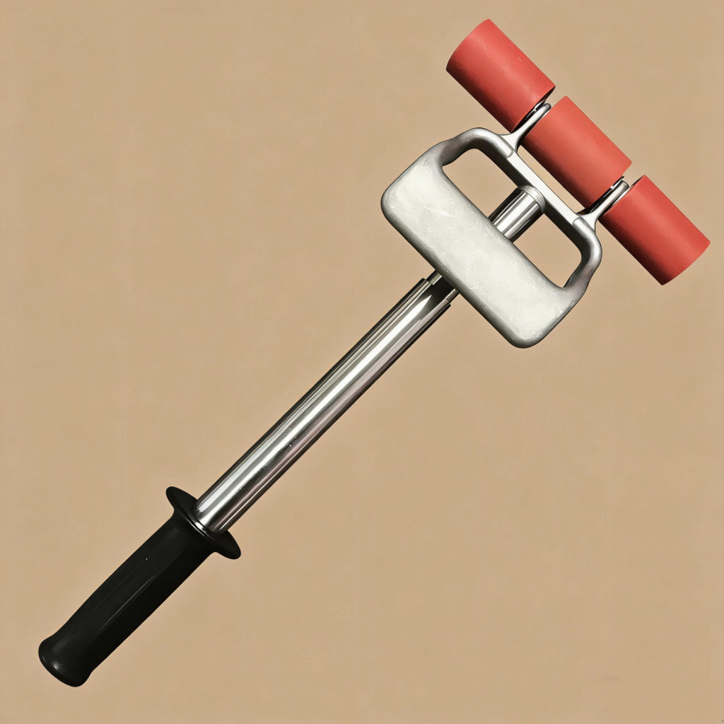 Telescopic Pressing Roller - Heavy-duty floor roller for artificial grass, carpet, vinyl and rubber flooring installation