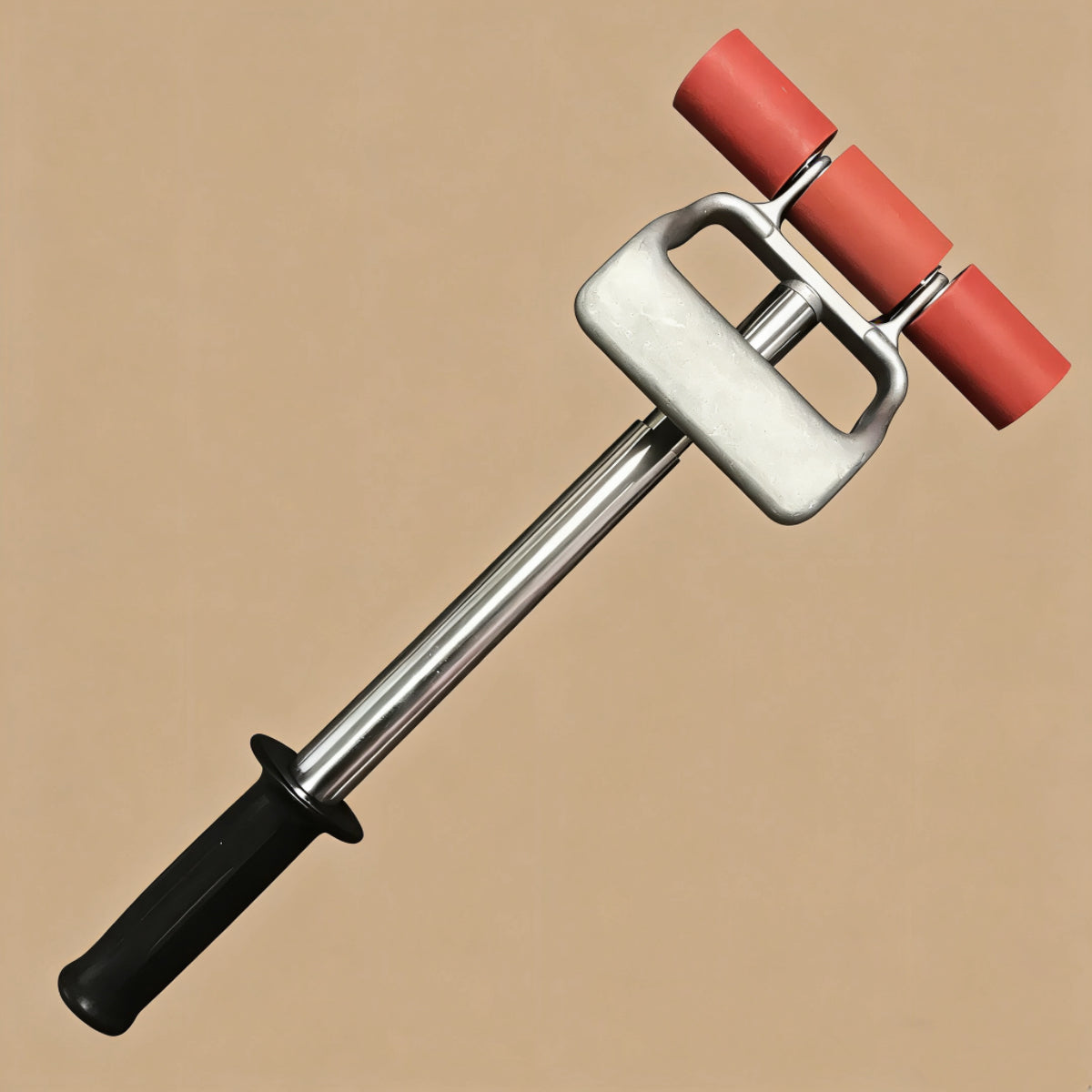 Telescopic Pressing Roller - Heavy-duty floor roller for artificial grass, carpet, vinyl and rubber flooring installation