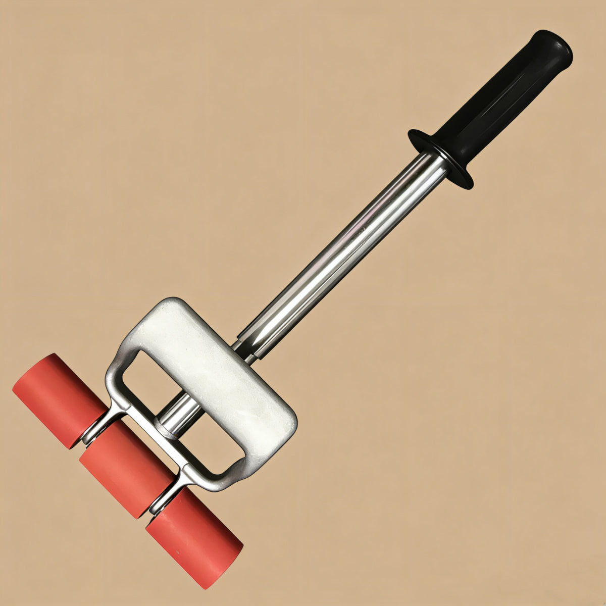 Telescopic Pressing Roller - Heavy-duty floor roller for artificial grass, carpet, vinyl and rubber flooring installation
