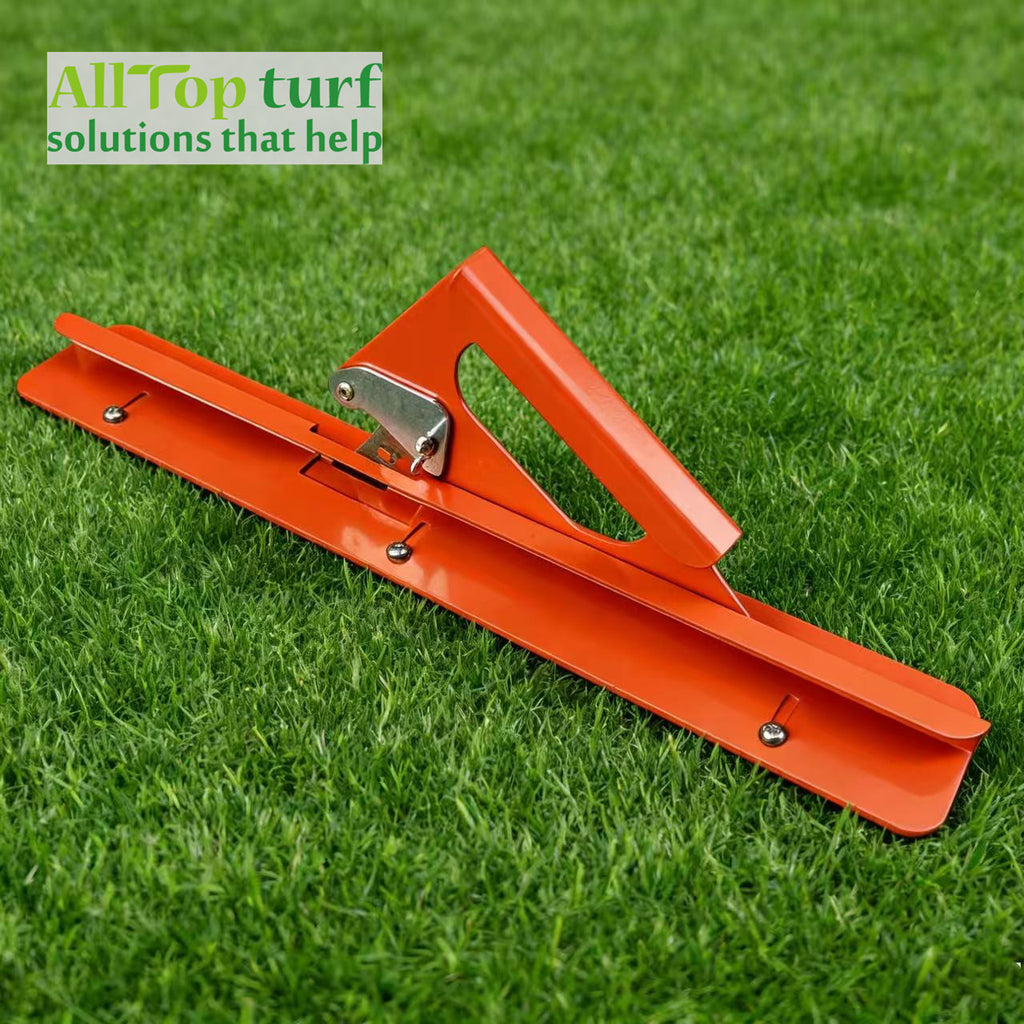 Professional Turf Cutter - Orange steel for artificial grass installation
