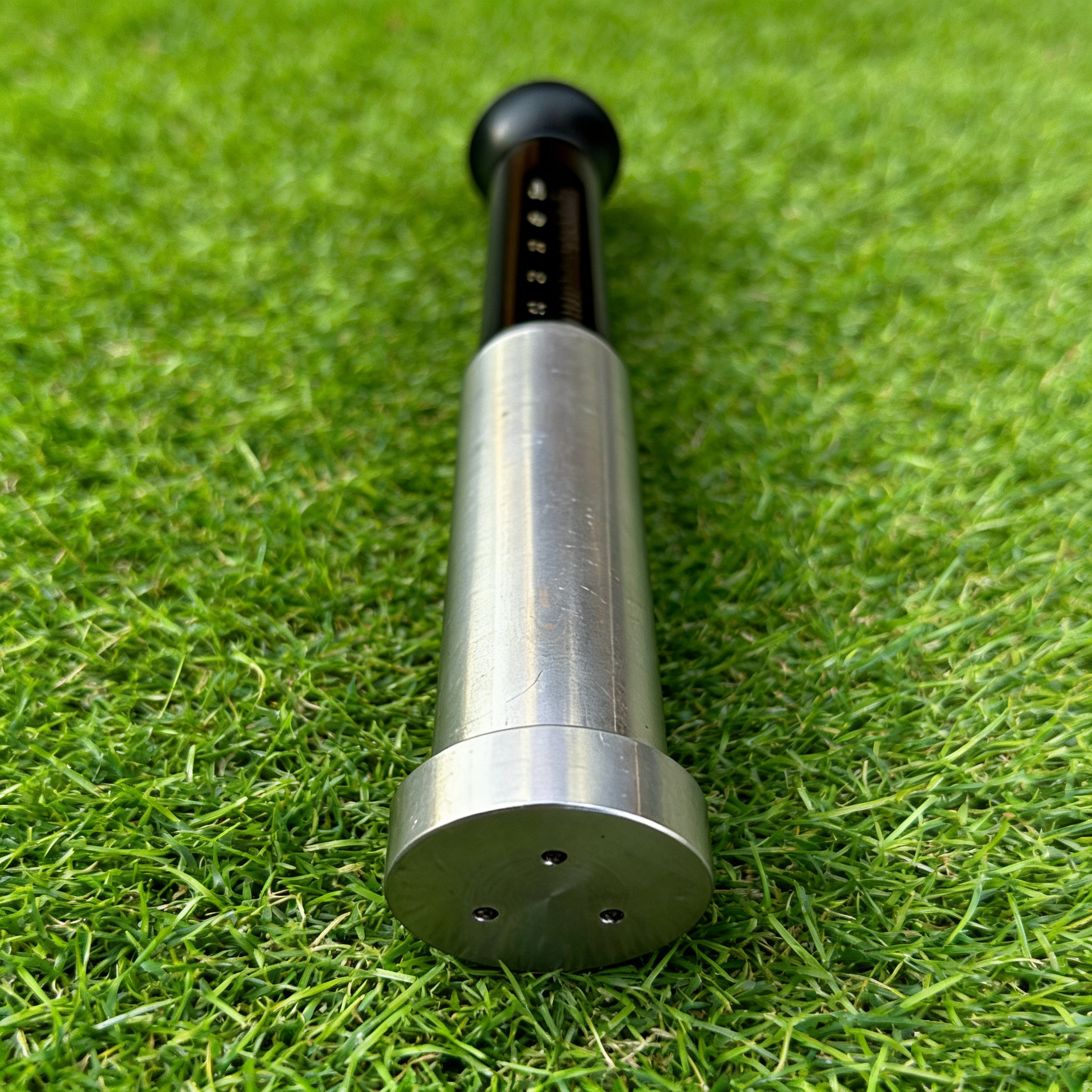 Professional Turf Infill Meter 0-50mm - FIFA Standard artificial grass installation tool with 3 stainless steel probes for accurate measurement