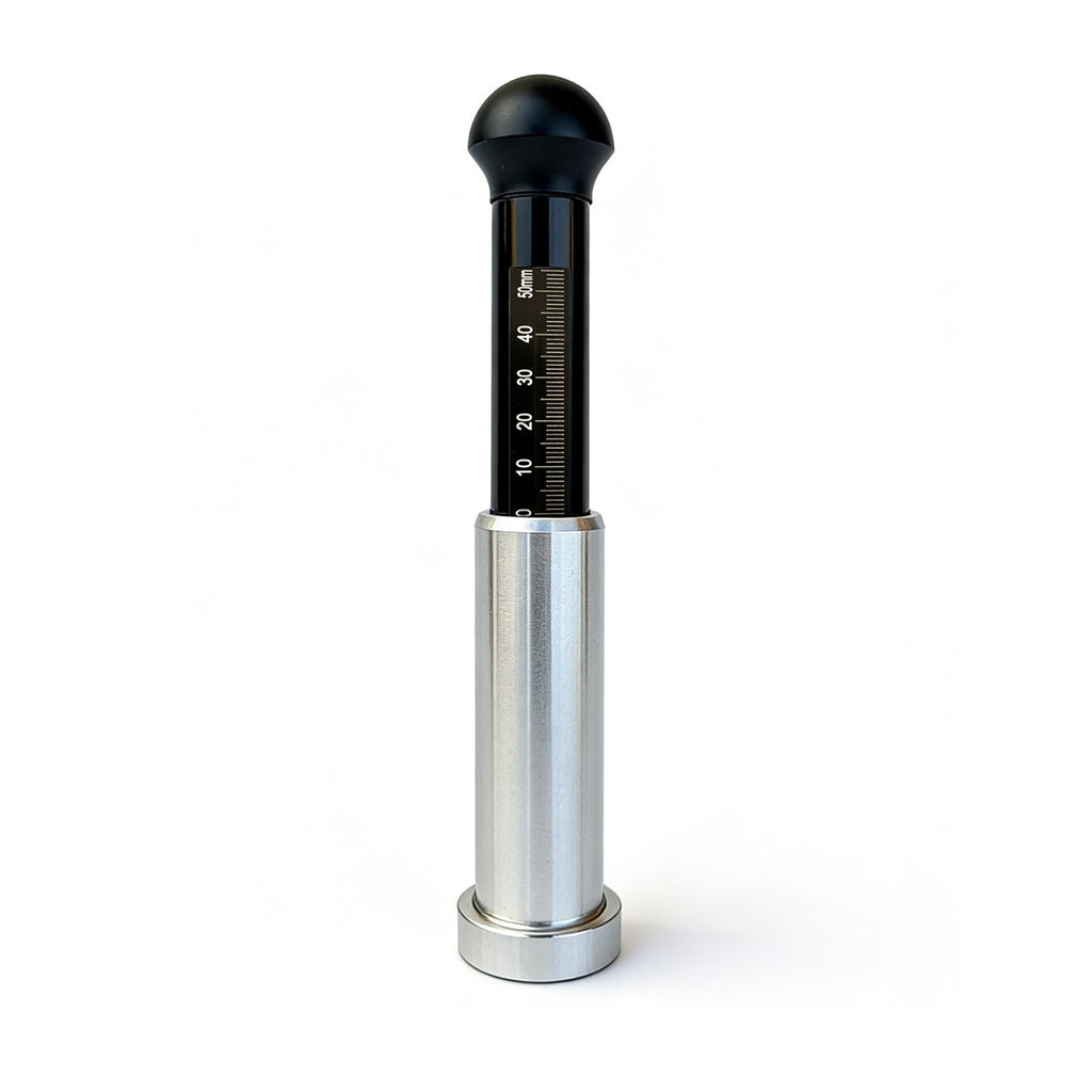 Professional Turf Infill Meter 0-50mm - FIFA Standard artificial grass installation tool with 3 stainless steel probes for accurate measurement